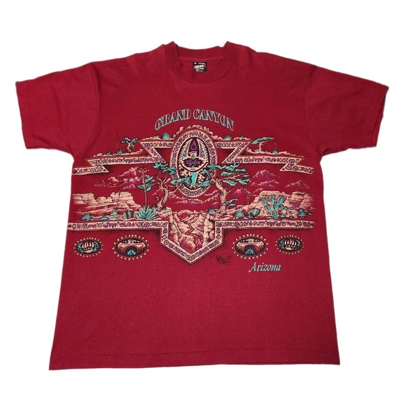 Fruit of the Loom Other - VTG 1994 Grand Canyon T Shirt XL Creative Spirit Wraparound Single Stitch USA